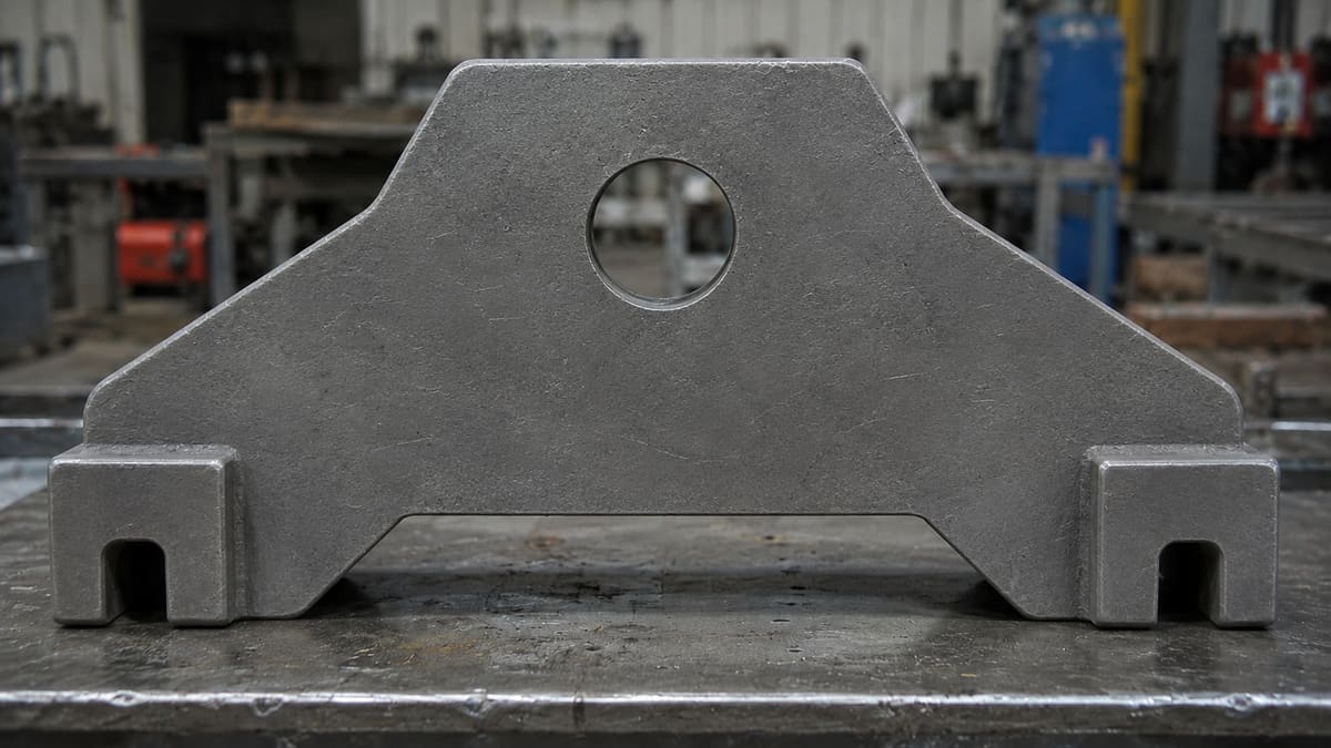 Dieselbe Metallfläche nach der Laserreinigung, Rost entfernt